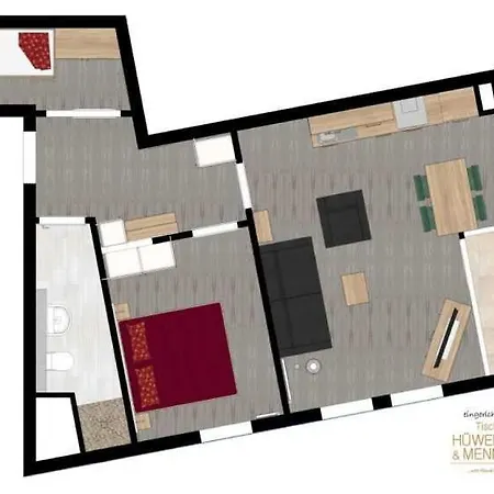 Apartment Residenz Bollwark 1 1 *